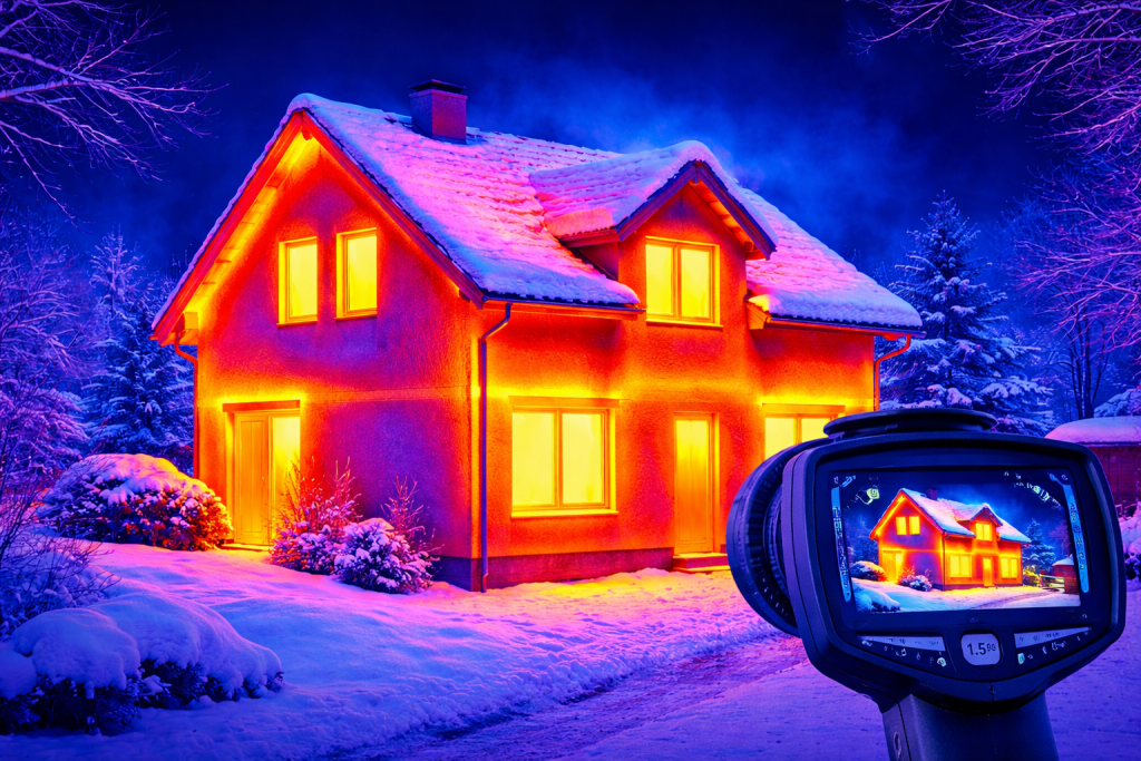 Beispielbild Thermografieaufnahme